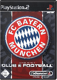 Club Football: Bayern Munich PAL Playstation 2  box art